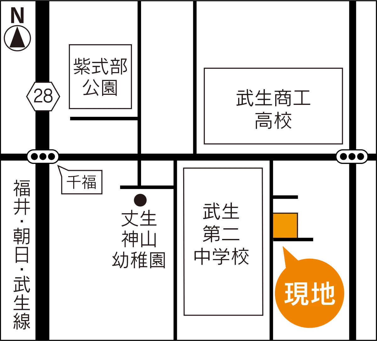 ホームタウン開発／宅地分譲／地図